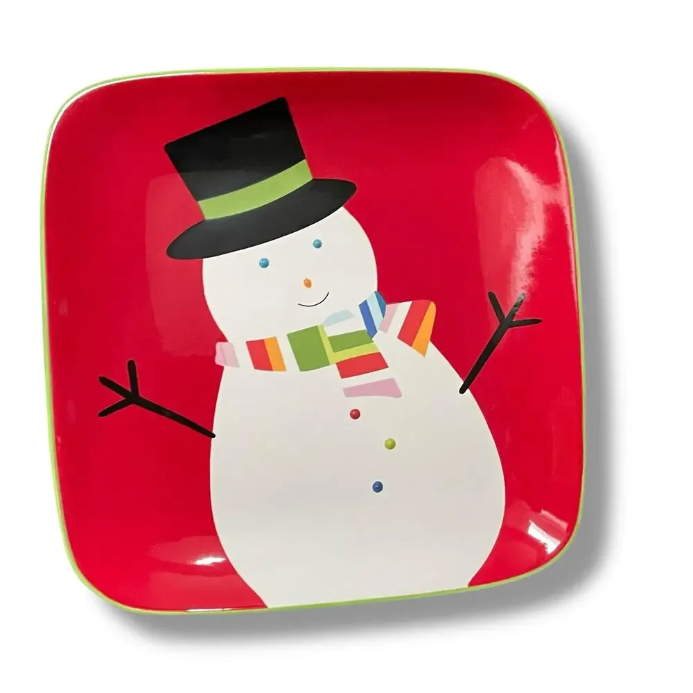Target Home Sleddin Hill Snowman 10.75